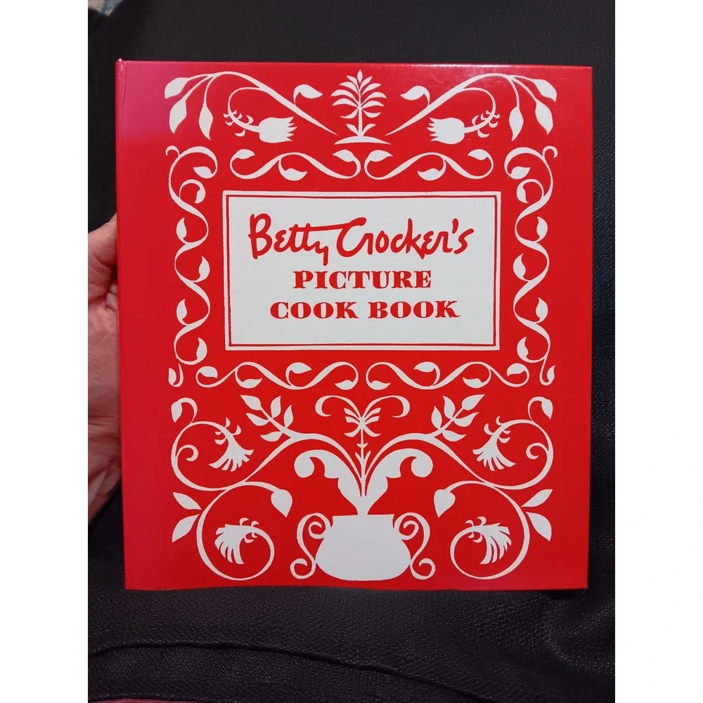 Betty Crocker's Picture Cook Book Facsimile Edition 1998 1950 First Edition Red